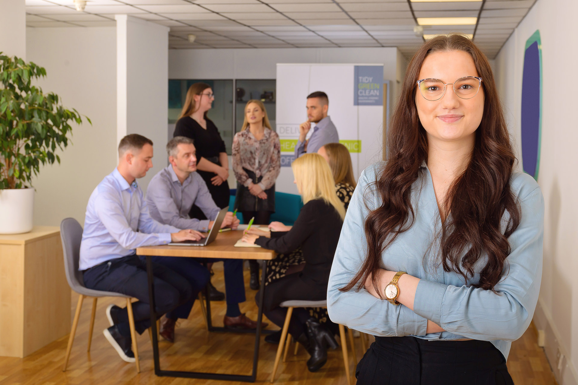 Tidy Green Clean team members
